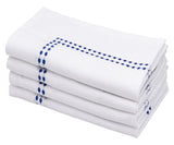 Blue Embroidered Pearls Napkins