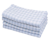 Linen Table Napkins - Checkered Napkins
