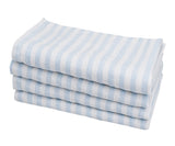 Light Blue Ticking Stripe Napkins