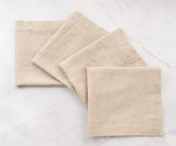 Cocktail Napkins - 100% Pure Linen