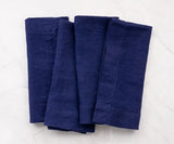 Dark Blue Linen Napkins