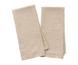 Beige Linen Kitchen Towels