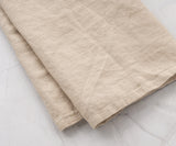 Beige Linen Kitchen Towels