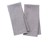 Magenta Pink Linen Dish Towels