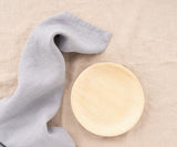 Magenta Pink Linen Dish Towels