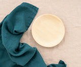 Magenta Pink Linen Dish Towels