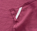 Magenta Pink Linen Dish Towels