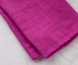 Magenta Pink Linen Dish Towels