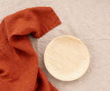 Magenta Pink Linen Dish Towels