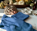 Magenta Pink Linen Dish Towels