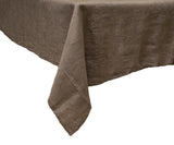 Plain Linen Rectangle Tablecloth