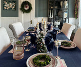 Plain Linen Rectangle Tablecloth