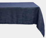 Plain Linen Rectangle Tablecloth
