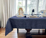 Plain Linen Rectangle Tablecloth