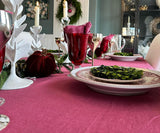 Plain Linen Rectangle Tablecloth
