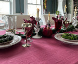 Plain Linen Rectangle Tablecloth