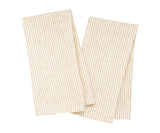Natural Striped Linen Kitchen Towels