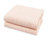 Orange Linen Kitchen Towels