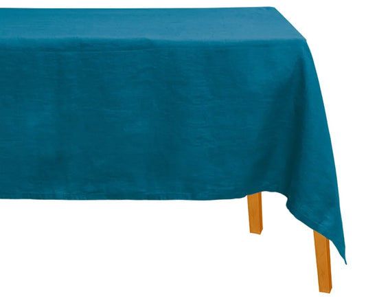 Teal Tablecloth