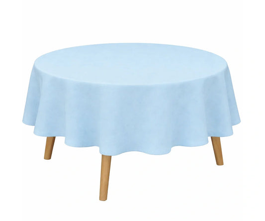 Cotton Linen Tablecloths - Round