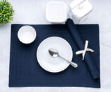 Cotton Placemats Set of 6 - Cloth Placemats