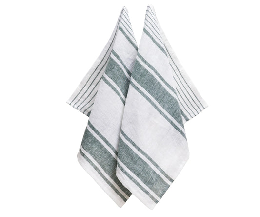 Green Hand Towels
