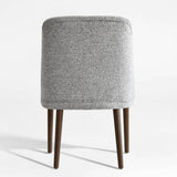 London Upholstered Solid Wood Full Back Dining Chair (Set of 4)
