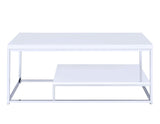 Lucia White 3-Piece Set (Cocktail & 2 End Tables)
