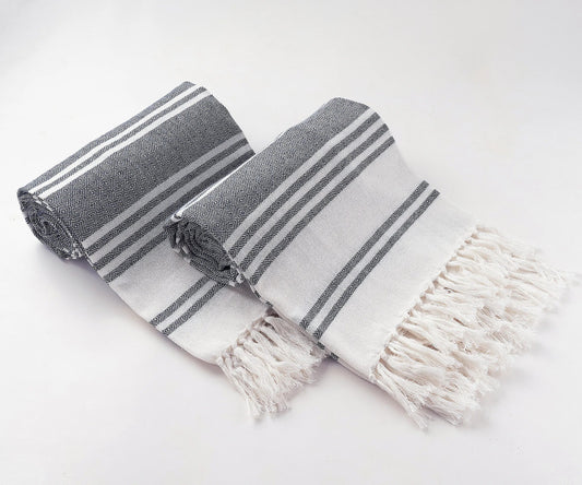 Navy Turkish Bath Towels