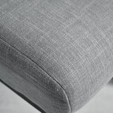 Mason 25" Modern Metal Frame Upholstered Counter Stool (Set of 2)