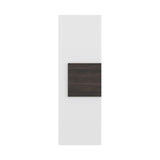 Vanguard Wall-Mounted Single Door Medicine Cabinet with 3 Interior Storage Shleves, Space-Saving Bathroom Storage Organizer with Concealed Shelving