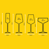Sidney 16-Piece Smoke Stemware Entertaining Set