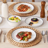 Mina 18 Piece Dinnerware Set