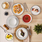 Mina 24 Piece Dinnerware Set