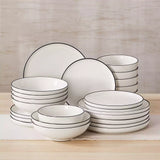 Mina 24 Piece Dinnerware Set