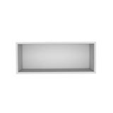 TUHOME Wally 30-Inch Wide Open Wall Cabinet, Cube Wall Shelf for Bedroom, Office, Living Room or Garage, Modern Mounted Storage Cabinet with 12-Inch Height, Deep Display Shelf for Decor and Everyday Organization