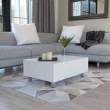 Tuhome Gambia Modern Lift-Top Coffee Table with Hidden Storage, Multi-Function Center Table, Ideal for Living Room, Stylish and Functional Design