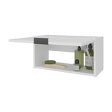 Elsah Pull-Up Door Wall Cabinet, Compact Kitchen, Garage, or Bathroom Storage Unit, Space-Efficient Design with Easy Access Pull-Up Door, Perfect for Storing Cleaning Supplies, Tools, and Toiletries