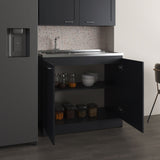 Utility Sink Zurich, Two Large Drawers