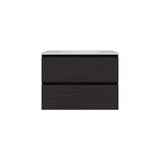Opalo Wall-Mounted Floating Bathroom Cabinet Modern Design Featuring Ample Concealed Storage Space and Two Smooth Pull-Out Utility Drawers for Optimal Organization and Enhanced Utility