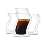 Pivot Double Wall Espresso Glasses, 2 oz
