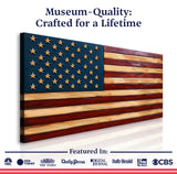 Old Glory American Flag Wall Art II