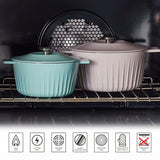 Martha Stewart Eastholm 5-Quart Enameled Cast Iron Dutch Oven