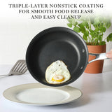 Martha Stewart 12-Piece Heavy Gauge Aluminum Hard Anodized Premium Nonstick Induction Safe Cookware Set