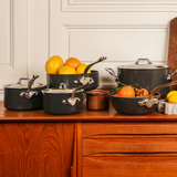 Mauviel M'STONE 3 Stewpan With Lid, Cast Stainless Steel Handles, 6.7-Qt
