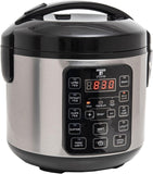8-Cup Digital Rice Cooker with 10 Presets