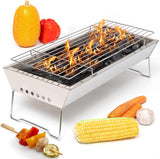 17-Inch Portable Stainless Steel Charcoal Grill