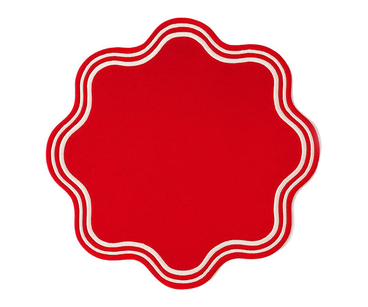 Red Cotton Placemats