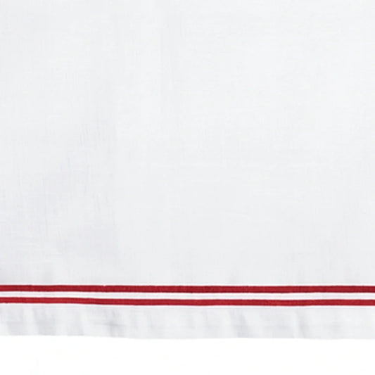 Embroidered Tablecloth – Magenta