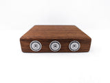 Magnetic Square Shelf in Oak